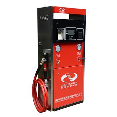 CNG påfyldningsstolpe til rørtrailer