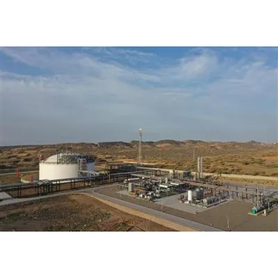 Dagligt 33,000 kubikmeter flydende anlæg